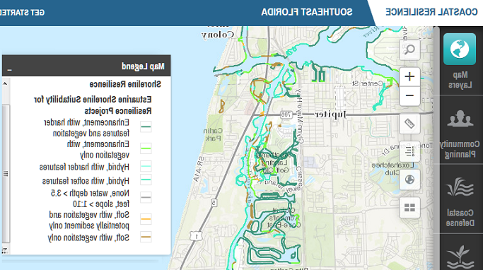 SURP Research Supports Coastal Resilience Web Application